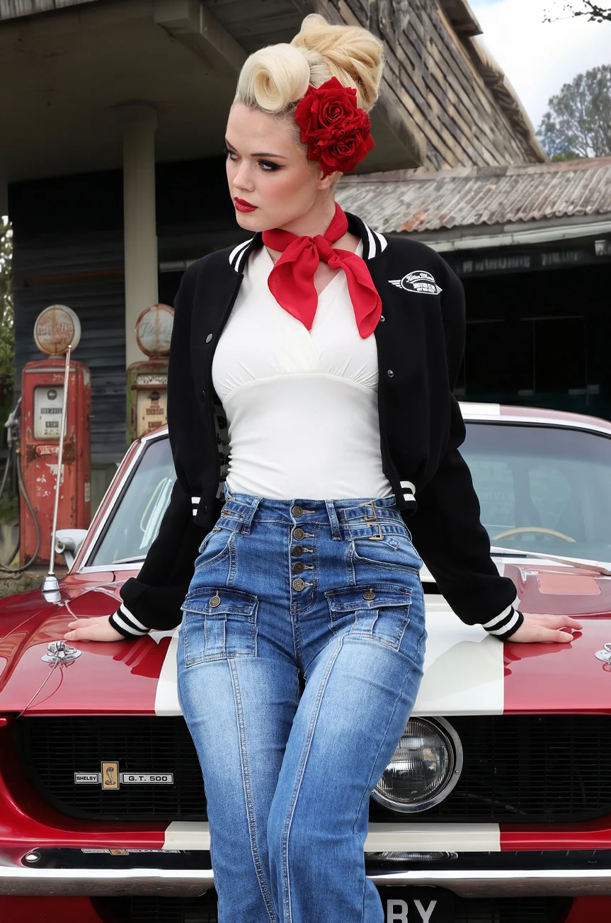 Car Club Jacket (Black) - Image 3